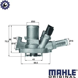 THERMOSTAT COOLANT TI 151 80 FOR ALFA ROMEO GIULIETTA/Hatchback/Van MITO FIAT - Picture 1 of 16