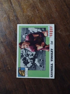 1955 Topps All American Football #14 Gaynell Tinsley LSU No Creases Ex B - Picture 1 of 2