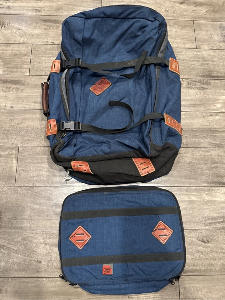 Mochila de viaje convertible Eagle Creek vintage azul 20x15 Foto 1 de 4