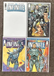 The Infinite #1,2,3,4 Robert Kirkman Rob Liefeld casi nuevo Skybound Image - Imagen 1 de 1