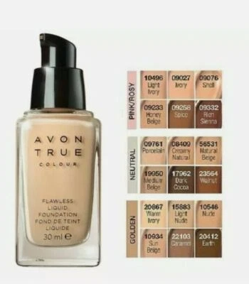 Avon True Colour Flawless Liquid foundation - Image 1 of 3
