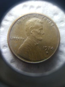 1974 D FILLED D ERROR CUD  - Picture 1 of 2