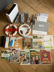 Nintendo Wii Konsolenspiele Controller Lot Mario Donkey Kong Wii Sport Familie G - Bild 1 von 12