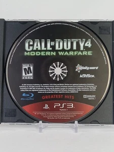 Call of Duty 4: Modern Warfare Greatest Hits (Sony PlayStation 3, 2007) - Picture 1 of 2