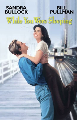 RICH HILL PRODUCTIONS AA5912 While You Were Sleeping Film By Jon Turteltaub 1995 Movie Poster 11x17