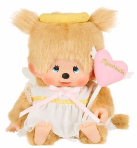 Monchhichi Love Happy Angel Girl 50th anniversary japan Plush stuffed limited - Picture 1 of 9