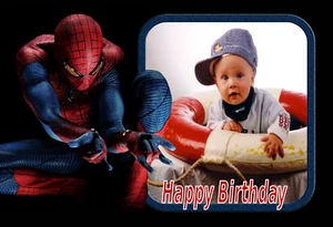 Colgador de pasteles con motivo deseado 20 x 28 cm DIN A4 Spiderman P1 - Imagen 1 de 1