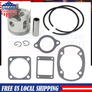 FOR YAMAHA G1 2-CYCLE GAS GOLF CART TOP END PISTON KIT W/GASKETS | STANDARD BORE - Picture 1 of 9