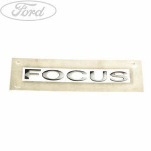 Genuine Ford Focus Mk2 Focus Tailgate Name Plate Badge Emblem 1722097 - Picture 1 of 4