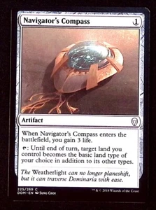 Navigator's Compass Magic the Gathering Dominaria Artifact Common - Picture 1 of 2
