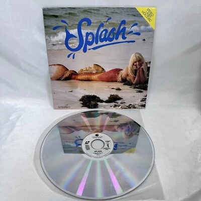 Splash Laserdisc TOM HANKS DARYL HANNAH RON HOWARD GREAT FILM RARE 1984 - Image 1 of 4