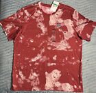 Nike Sportswear T-Shirt Soap Bubbles Red White DM2219-690 Men's X-Large NWT