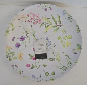 The Farmhouse Rachel Ashwell Set 4 Melamin Speiseteller Floral NEU Wildblume - Bild 1 von 9