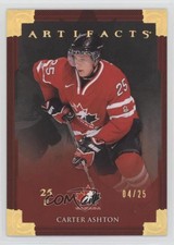 2013-14 Upper Deck Artifacts Team Canada Spectrum /25 Carter Ashton #128
