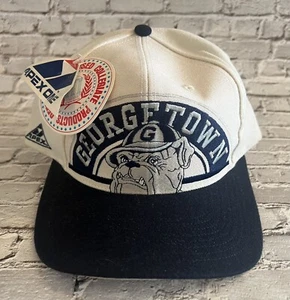 Vintage 1990s Apex One Georgetown Hoyas Snapback Hat Cap NOS w/ TAGS - Picture 1 of 10