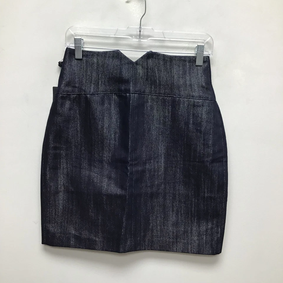 Minifalda Talula Aritzia para mujer plateada azul forrada bustier mezcla de algodón 8 $148 Foto 1 de 4