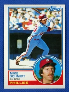 Mike Schmidt 11 Card lot Fleer, Topps, Upper Deck Philadelphia Phillies - Picture 1 of 22
