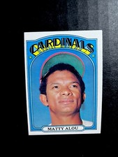 1972 Topps Matty Alou  St. Louis Cardinals #395