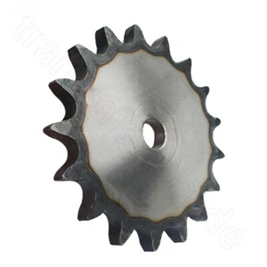 Kettenrad 08B 10A 12A 16A 10-45 Zähne A3 Stahl Ritzel 12.7 15.875 19.05 25.4mm - Picture 1 of 4