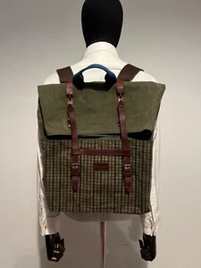 Mochila encerada Amazing Hackett x Cooper Bicycles edición limitada PVP £250 - Imagen 1 de 10