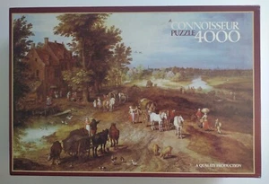 Arrow Puzzle Connoisseur 4000 Pieces 510101 Village Landscape Jan Bruegel Sealed - Picture 1 of 11