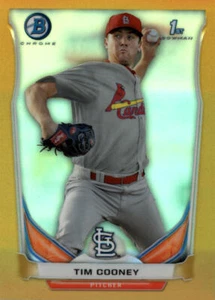 2014 Bowman Chrome Prospects Gold Refractors #BCP44 Tim Cooney #/50 AG5755 - Picture 1 of 1
