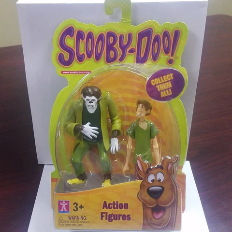 Scooby-Doo!- Shaggy and the Wolfman action Figures Cover