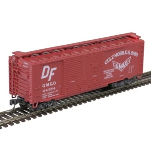Atlas N Gauge Double Door Boxcar - Gulf Mobile & Ohio - Picture 1 of 1