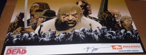 Robert Kirkman SIGNED Walking Dead MVP Art Print Lithograph Amazing AZ Poster - Picture 1 of 2