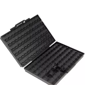 Aidetek BOX-ALL custodia vuota con 144 scomparti ciascuno con chip IC sicuri ESD - Foto 1 di 9