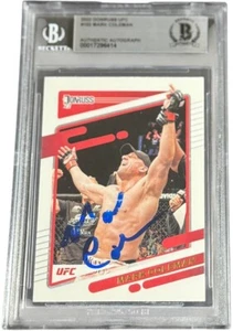 MARK COLEMAN SIGNED 2022 DONRUSS UFC CARD #162 BECKETT BAS 2 - Picture 1 of 1
