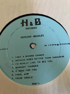 HOPKINS BRADLEY MEGA RARE PRIVATE BASEMENT PSYCH - Picture 1 of 2