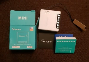 SONOFF MINI DIY Two Way Smart Switch WiFi - NEW 4 Packs - Picture 1 of 4