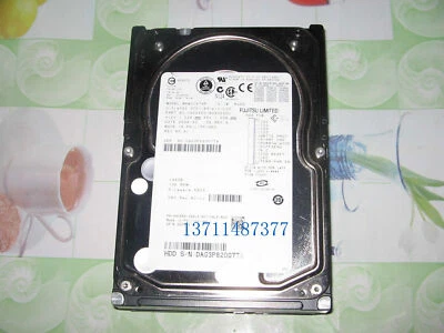 Fujitsu SCSI hard disk 68 pin Fujitsu 146g MAW3147NP 10K U320 146g - Image 1 of 2