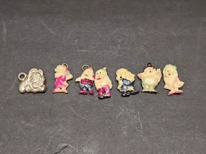 Schneewittchen Zwerge Cracker Jack Charms 40er-50er Jahre - Bild 1 von 5