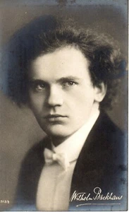 B13-70445. RPPC Echtfoto PC Wilhelm Backhaus (1884-1969) deutscher Pianist - Bild 1 von 2