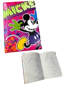 MICKEY MOUSE 28 Notebook Journal Lined Pages Disneyland Resort Pink/Red Blank - Picture 1 of 3
