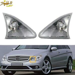 Pair Front Side Corner Turn Signal lamp For Mercedes Benz W251 R-Class 2006-2010