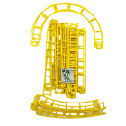 27 Micro Knex Track Kit Yellow - K'nex Roller Coaster Parts Lot