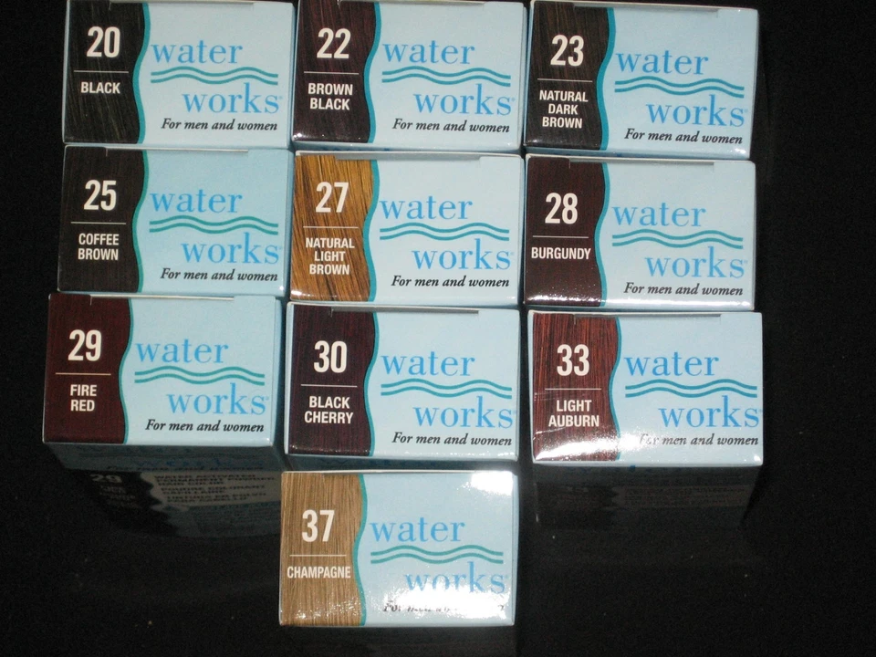 Water Works Permanent Powder Hair Color 0.21 oz Choose Colors ~ Men & Women. - Image 1 of 1