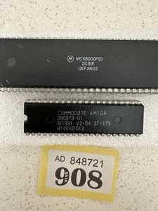 Commodore Amiga 500+ P10 CPU Chip + 2.04 ROM Chip A500, A500+, A1500 i A2000 - Zdjęcie 1 z 1