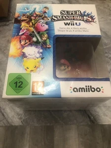 Super Smash Bros. Wii U Big Box Version with Amiibo Figure Game & Amiibo - Picture 1 of 6