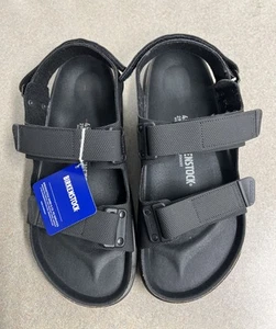 Birkenstock TATACOA Futura BLACK Rugged Slingbac BirkoFlor 45 M12 Milano - Picture 1 of 8
