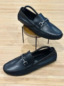 Cole Haan Schuhe 9,5 M Herren Schwarz Somerset Link Bit II Halbschuh Leder C25980 - Bild 1 von 10