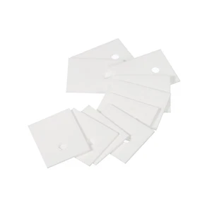 Alumina Ceramic Sheet Cooling Pad Insulating 30pcs 4mm Hole 28x22x1mm - Zdjęcie 1 z 5