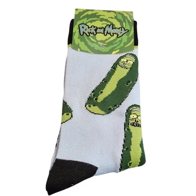 Calcetines Rick and Morty Pickle Rick Adulto Talla 10-13 Cartoon Network Foto 1 de 2
