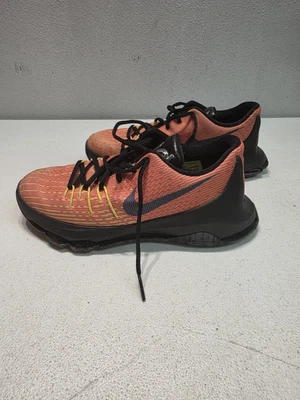 Nike KD 8 VIII Kevin Durant Sunrise Black Orange 768867-807 Youth Size 5Y - Image 1 of 4