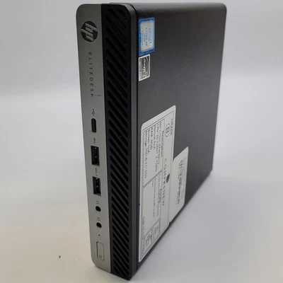 HP ELITEDESK 800 G3 Linux Manjaro I5-7500T 8GB RAM 256GB 2.5" SSD | Grade B - Image 1 of 4