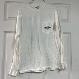 Comfort Colors T-Shirt Men's Small Long Sleeve 100% Cotton Casual Old Row - Picture 1 of 5