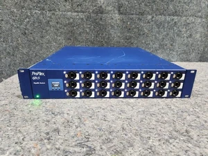 ProPlex GBS 28-Port EtherCON Dual Fiber OpticalCON QUAD Gigabit Tour Rack Switch - Picture 1 of 11